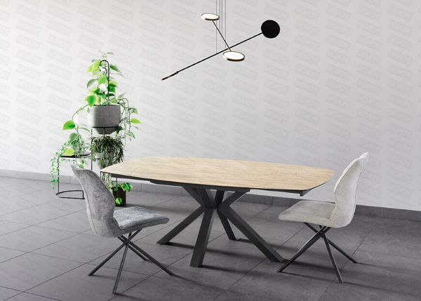 Ophélie – Table ovale tournante