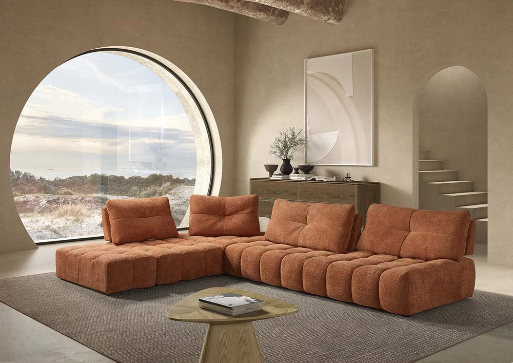 Canapé d'angle modulable Cassia – Collection ULTIMA
