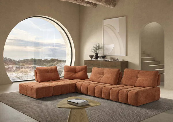 Canapé d'angle modulable Cassia – Collection ULTIMA