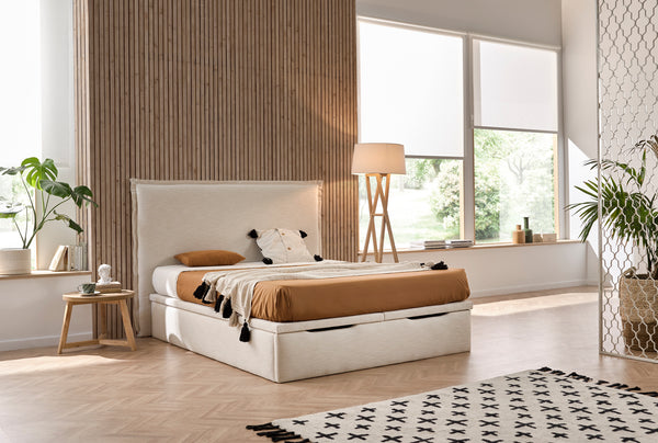 Lit coffre Mónaco Twin + Tête de lit Triana – Nosolopatas