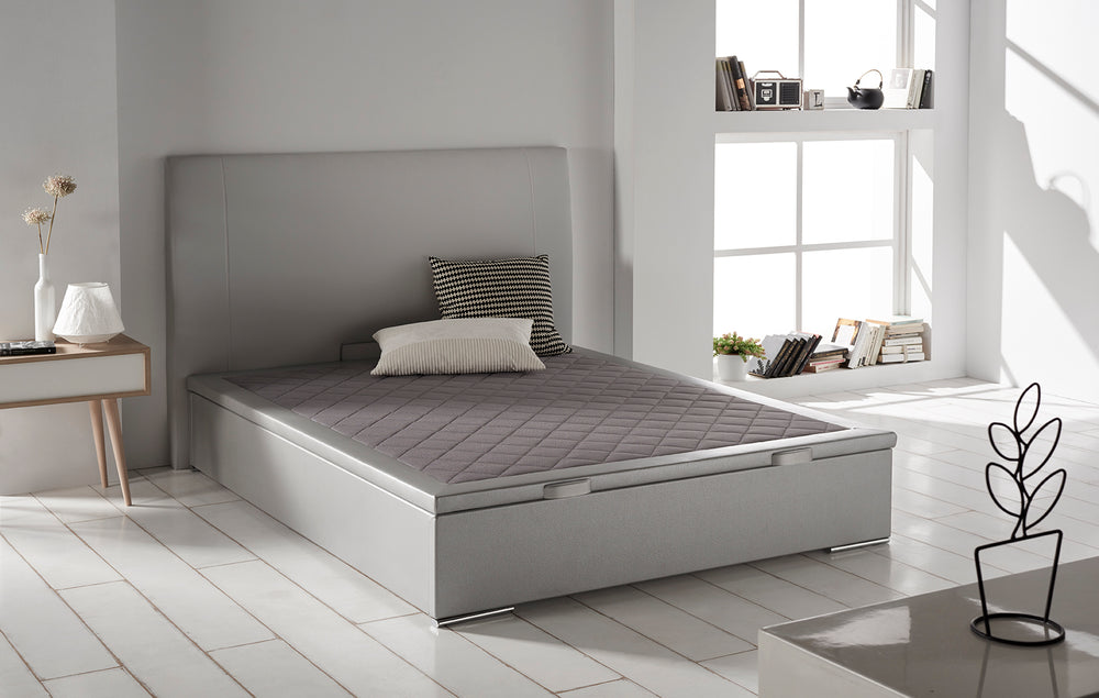 Lit coffre Tokio + Tête de lit Tirol – Nosolopatas
